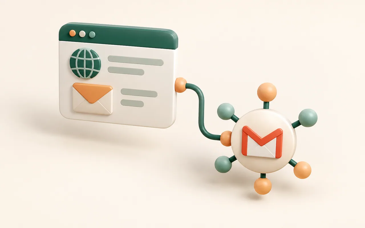اتصال ایمیل شرکتی به Gmail