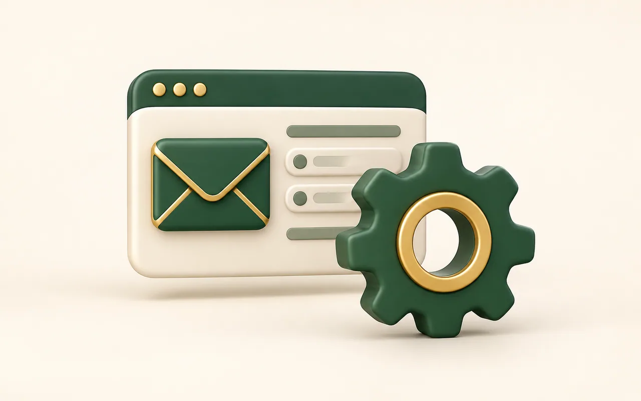 تنظیم SMTP ایمیل