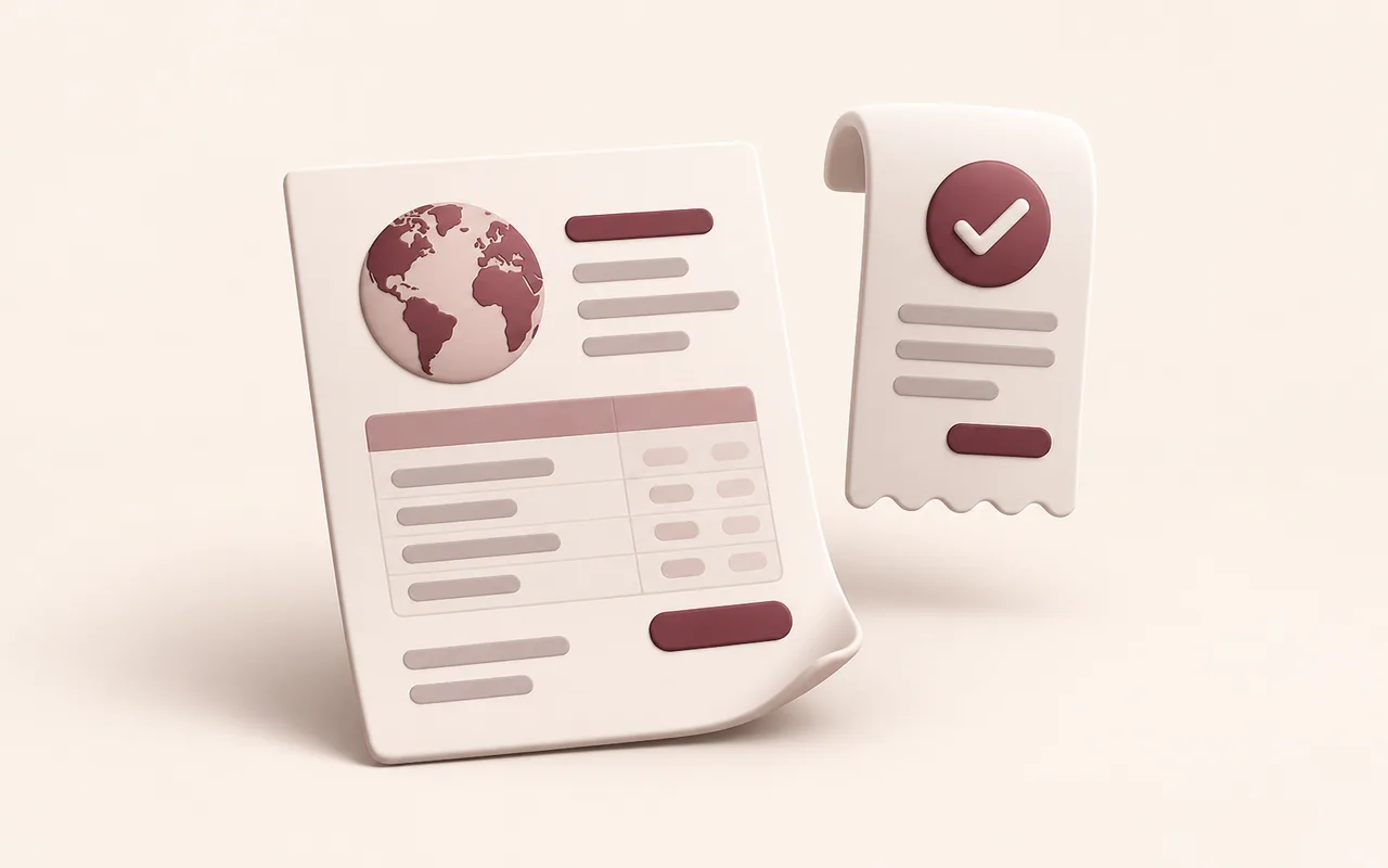 پرداخت Invoice خارجی
