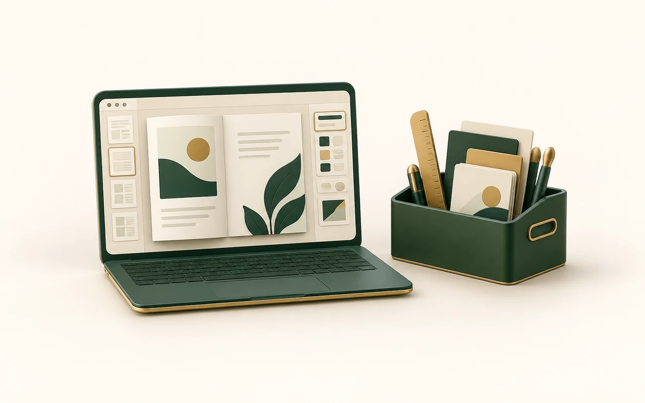 طراحی کتابچه PDF