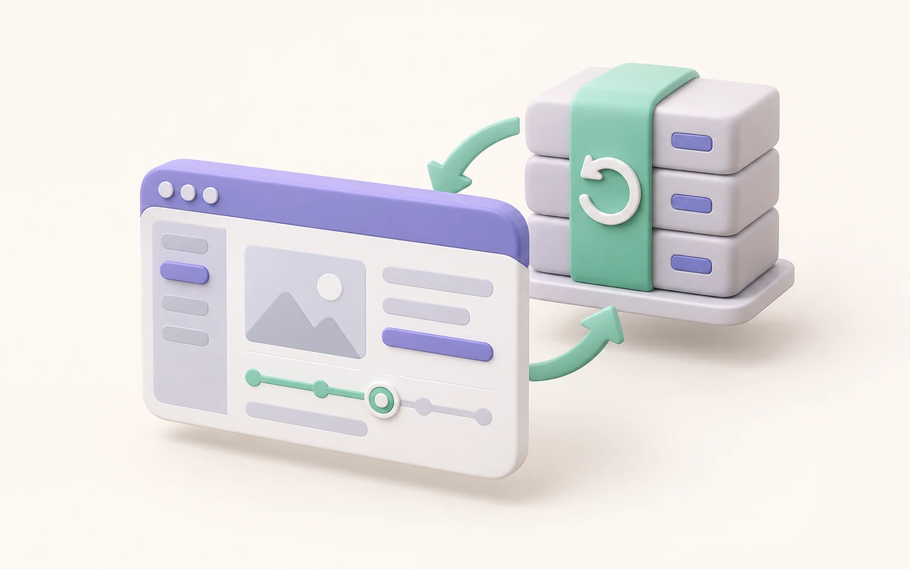 بازیابی بکاپ سایت